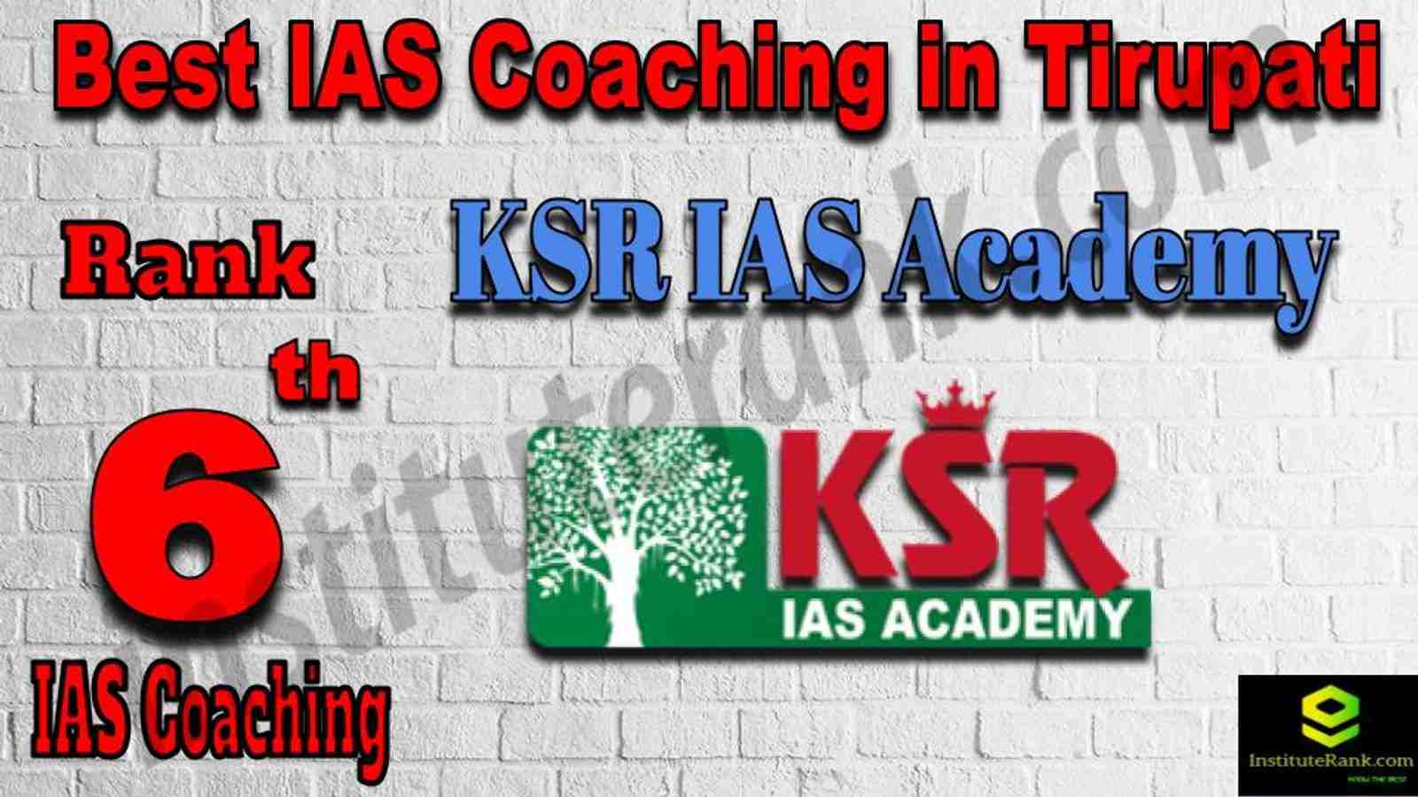 6th Best IAS Coaching in Tirupati 6th Best IAS Coaching in Tirupati