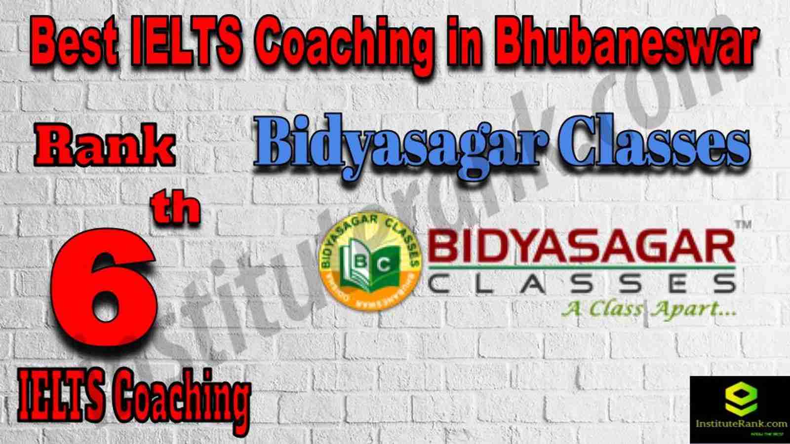 6th Best IELTS Coaching in Bhubaneswar