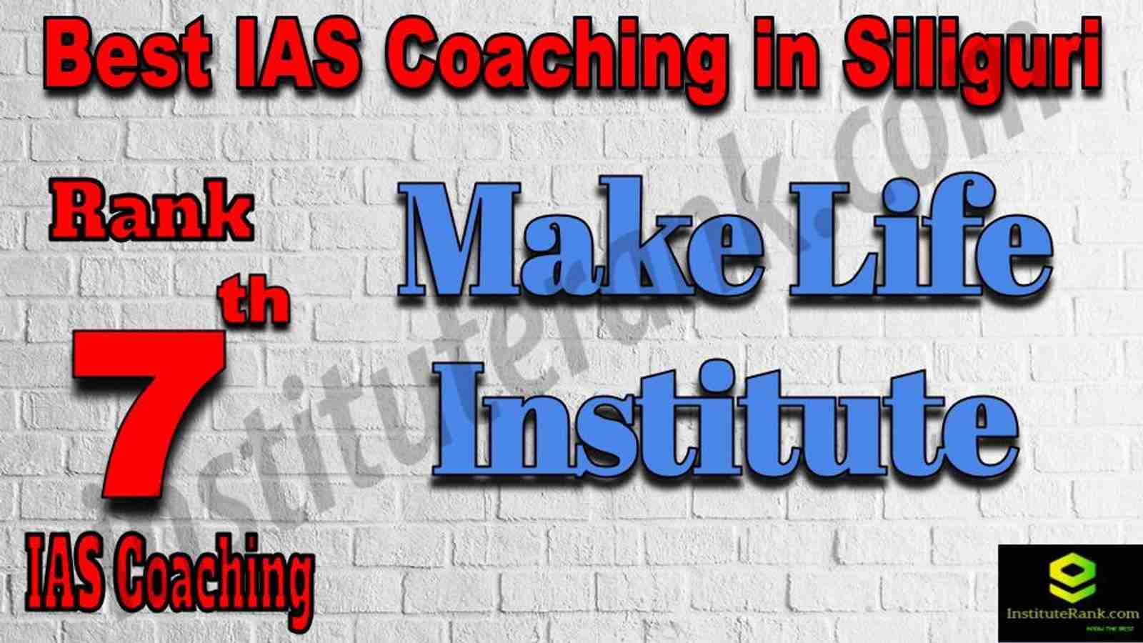 7th Best IAS Coaching in Siliguri