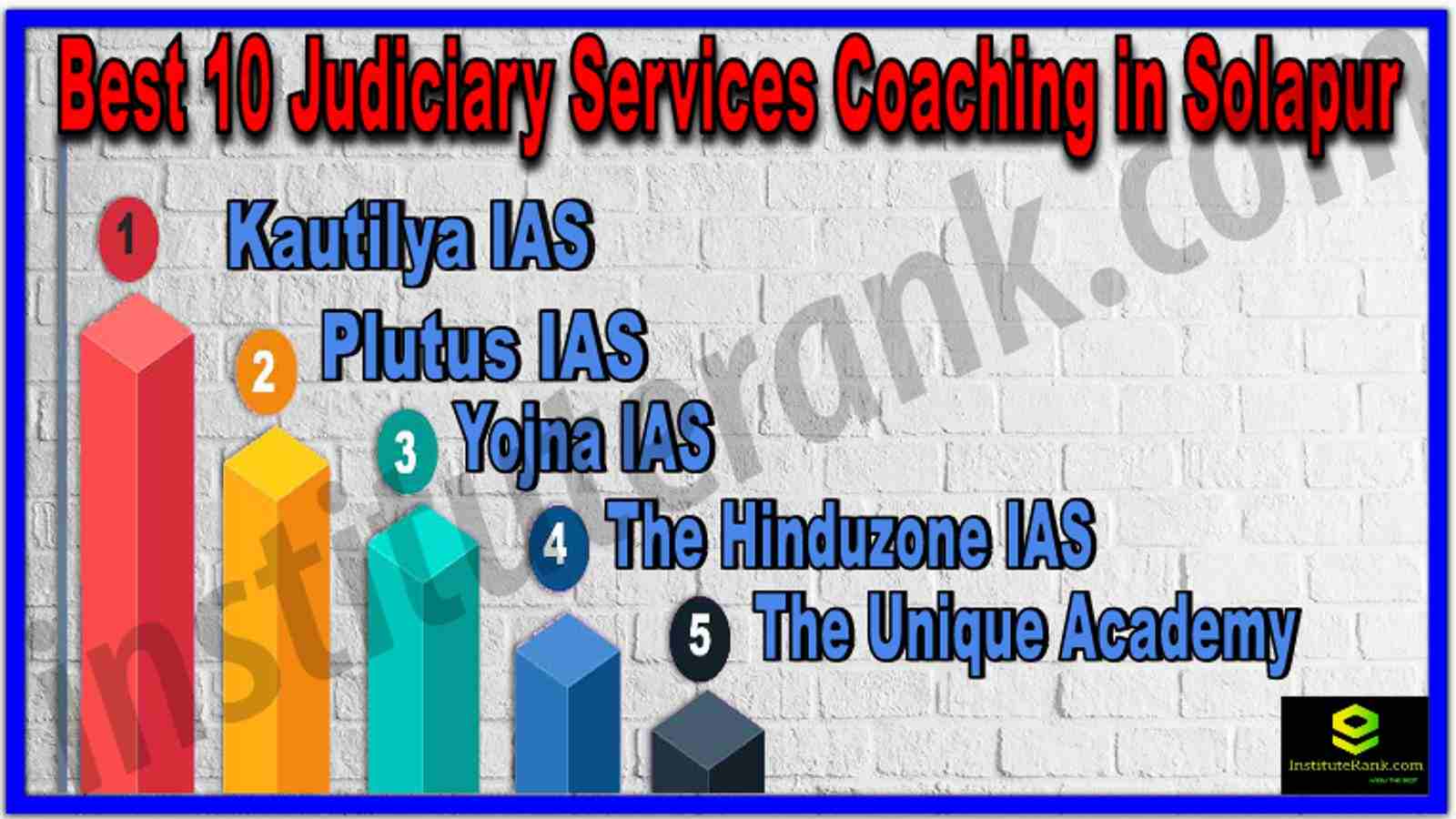 Best 10 Judiciary Services Coaching in Solapur