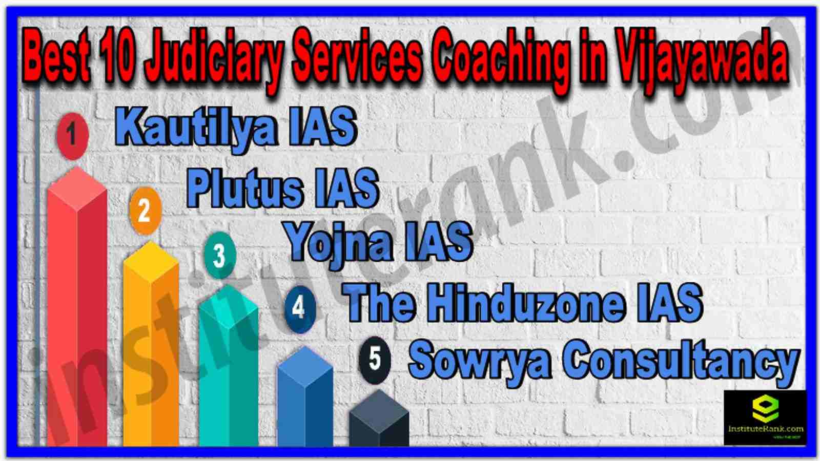 Best 10 Judiciary Services Coaching in Vijayawada