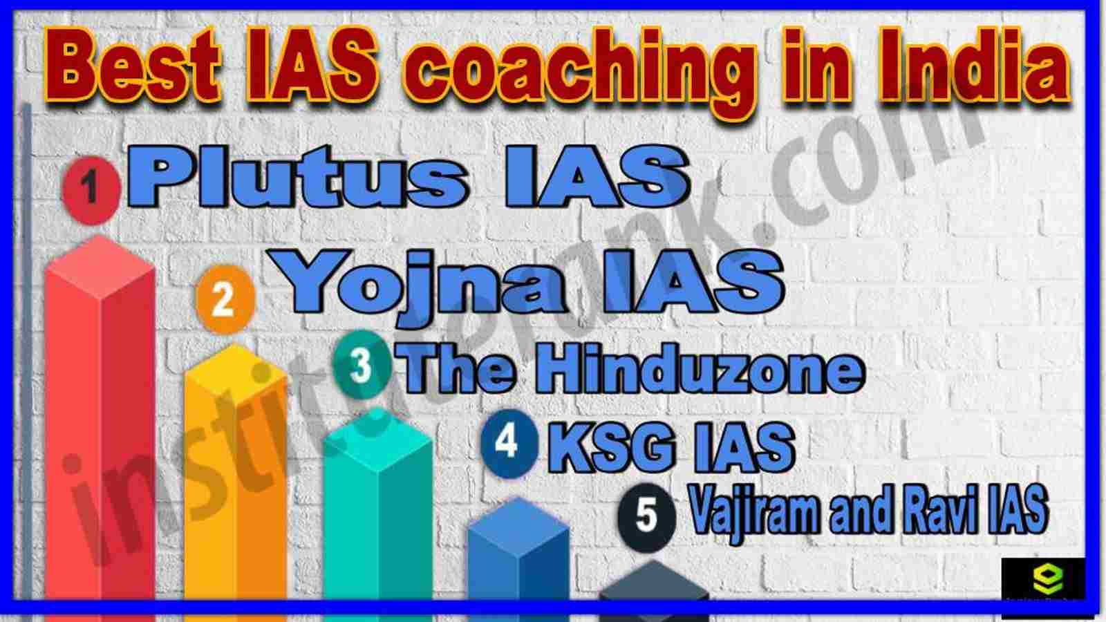 Best 10 IAS Coaching in India