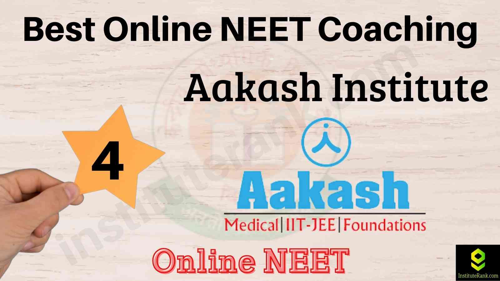 Rank 4 Best Online NEET Coaching