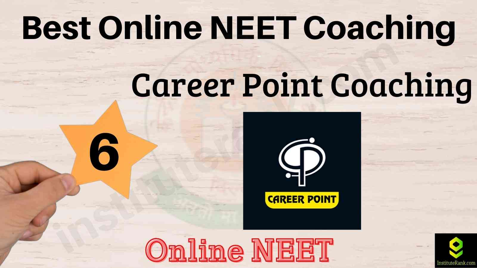 Rank 6 Best Online NEET Coaching