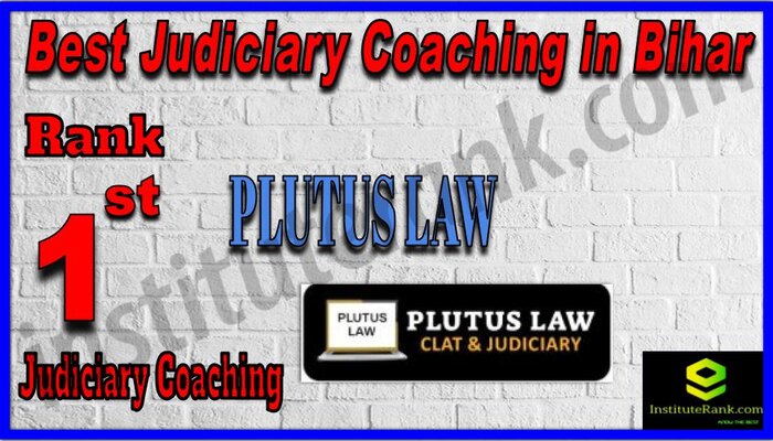 Rank 1. Plutus Law Best Judiciary Services Coaching in Bihar