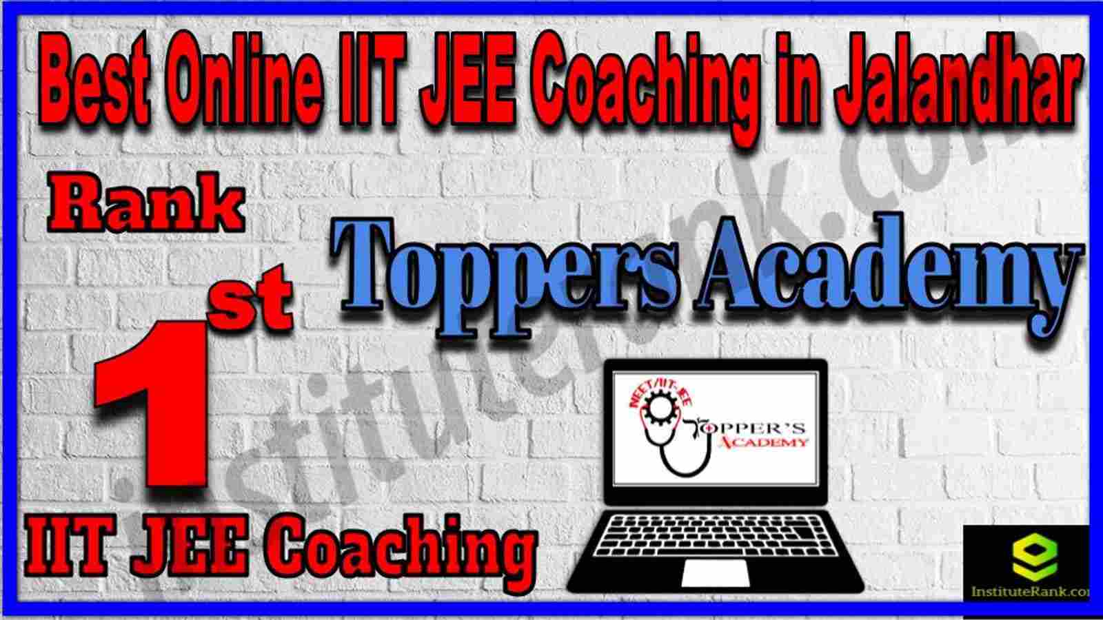 Rank 1st Best Online IIT JEE Coaching in Jalandhar Rank 1st Best Online IIT JEE Coaching in Jalandhar
