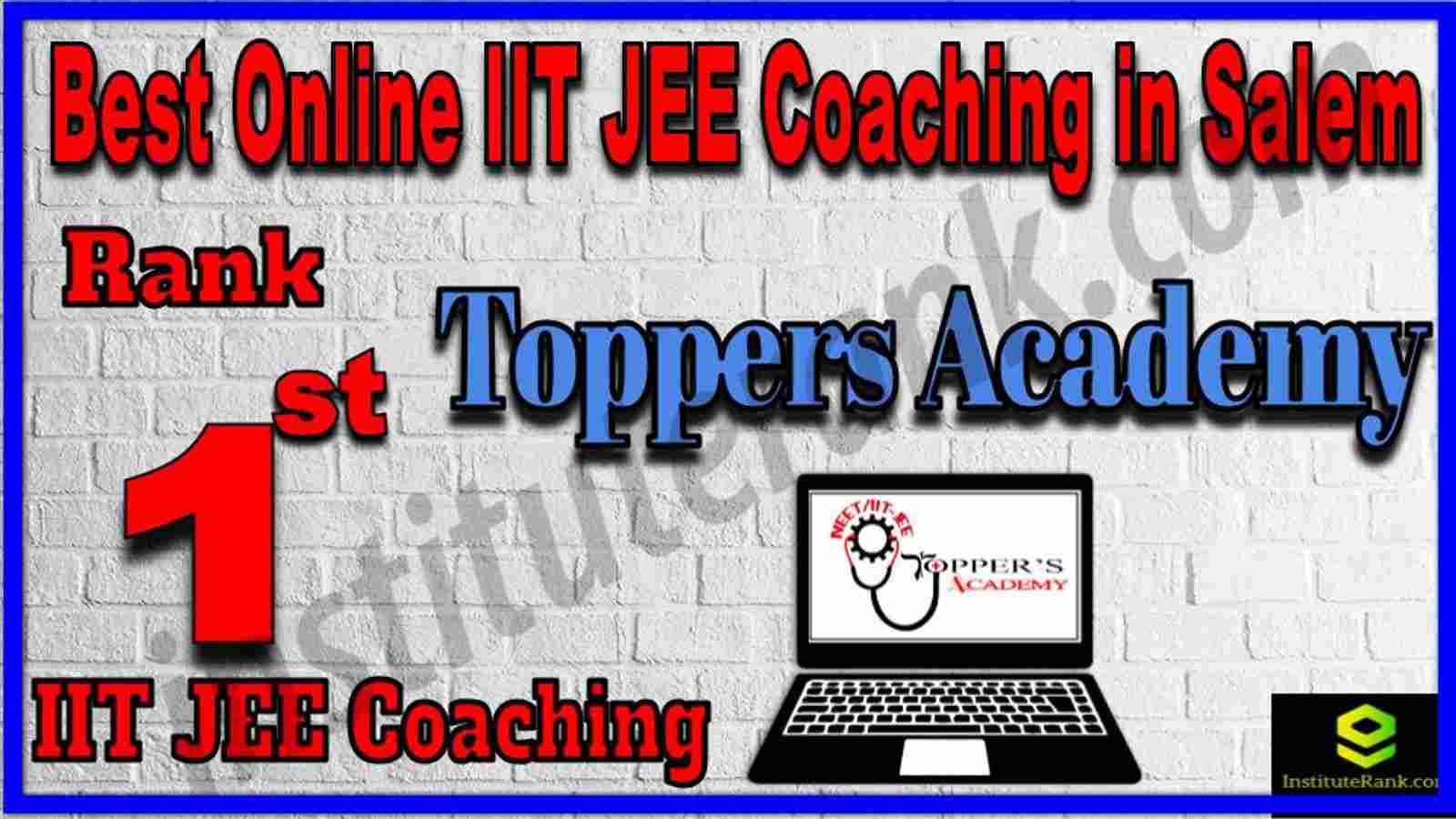 Rank 1st Best Online IIT JEE Coaching in Salem Rank 1st Best Online IIT JEE Coaching in Salem