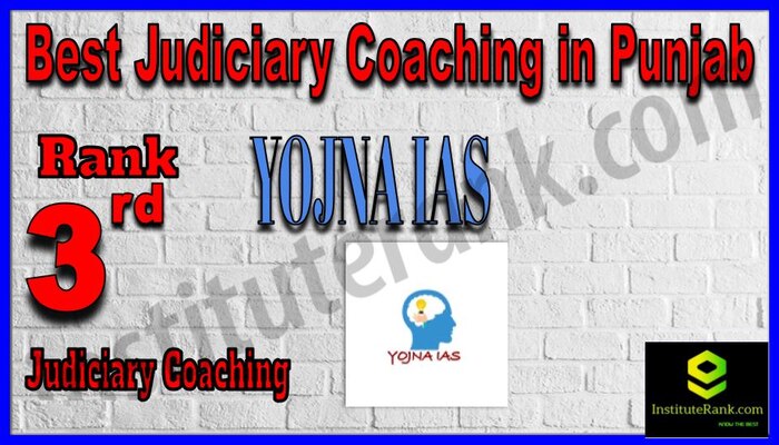 Rank 3. Yojna IAS Best Judiciary Services Coaching in Punjab