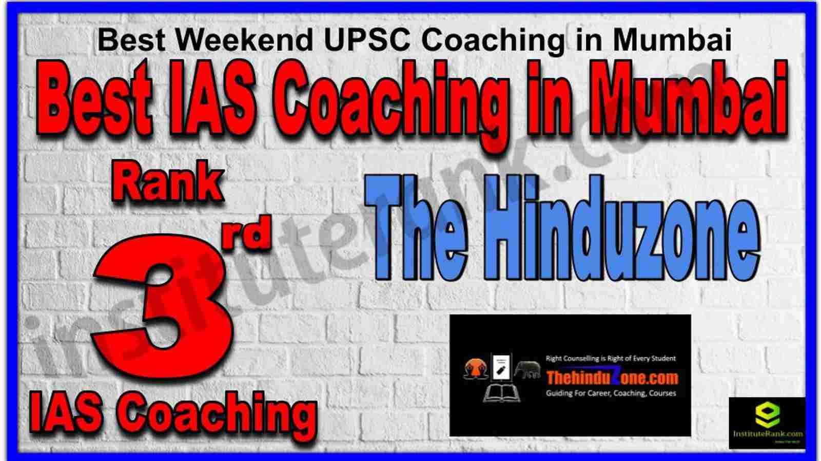 Rank 3rd Best IAS Coaching in Mumbai-2