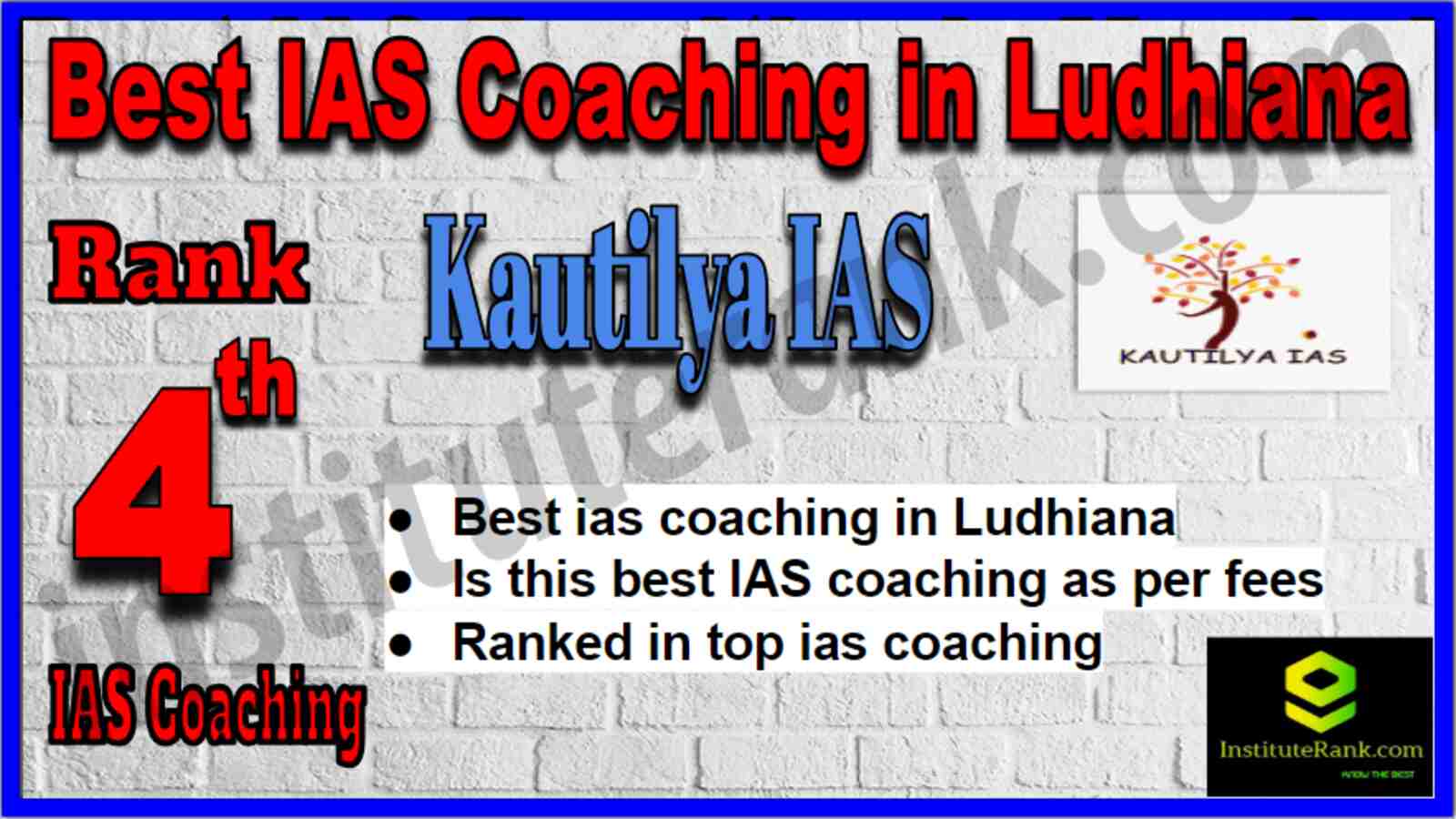 Rank 4 Best IAS Coaching in Ludhiana Rank 4 Best IAS Coaching in Ludhiana