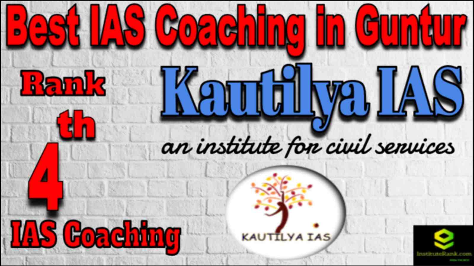 Rank 4 Best IAS coaching in Guntur