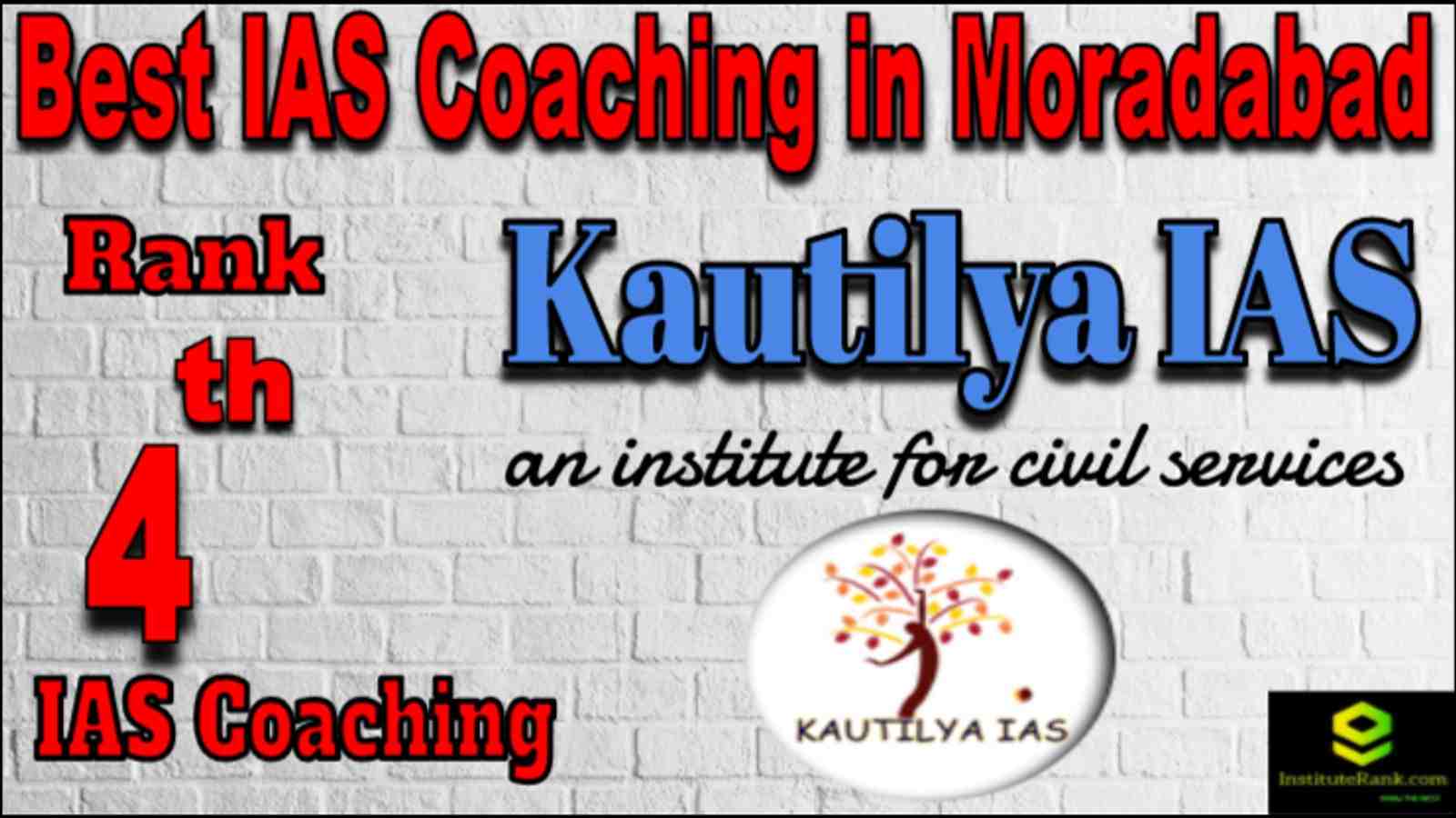 Rank 4 Best IAS coaching in Moradabad