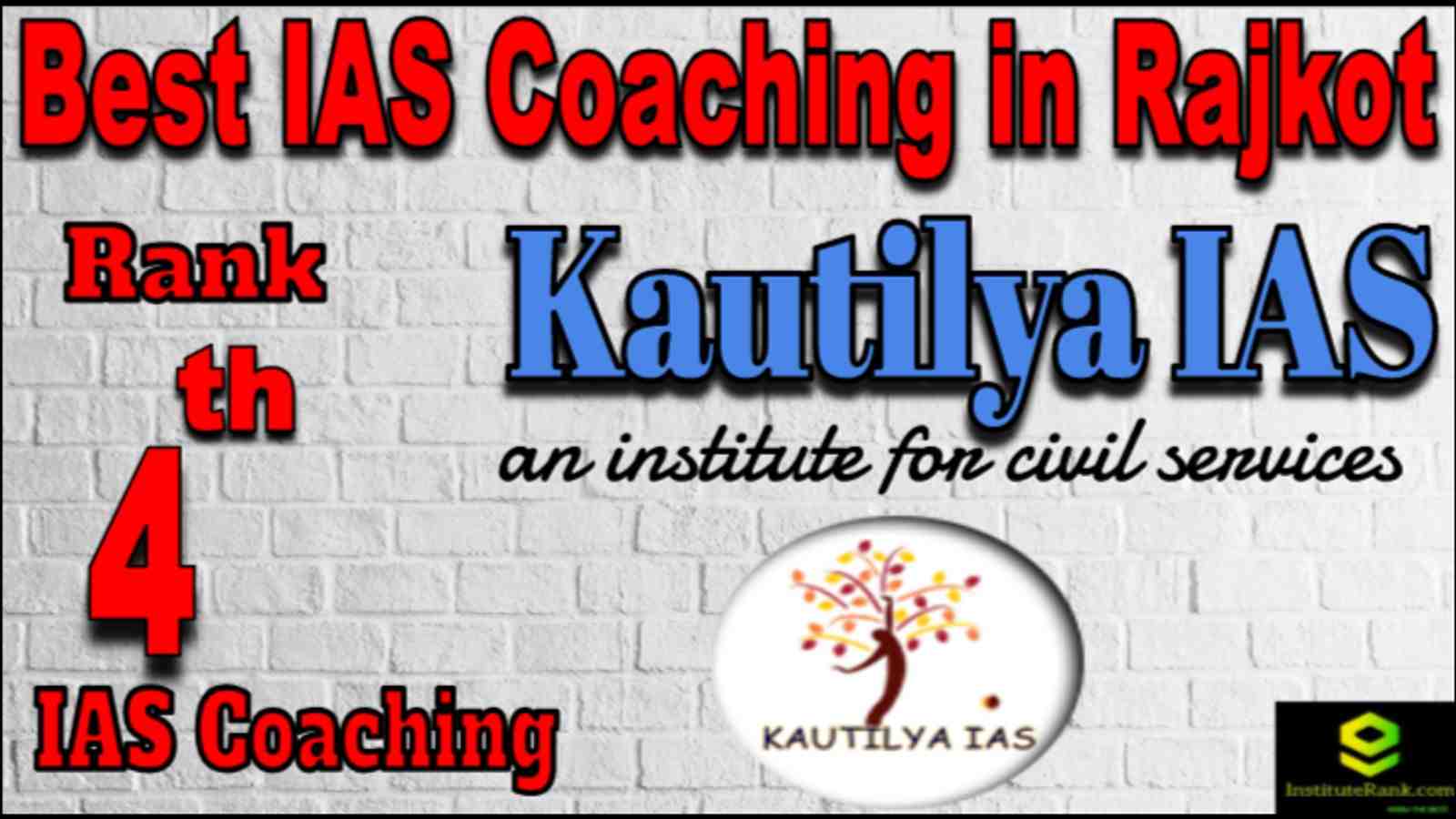 Rank 4 Best IAS coaching in Rajkot