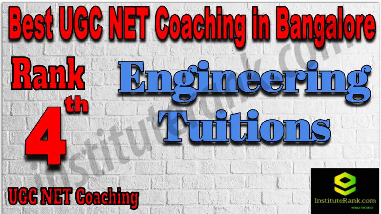 Rank 4 Best UGC NET Coaching in Bangalore