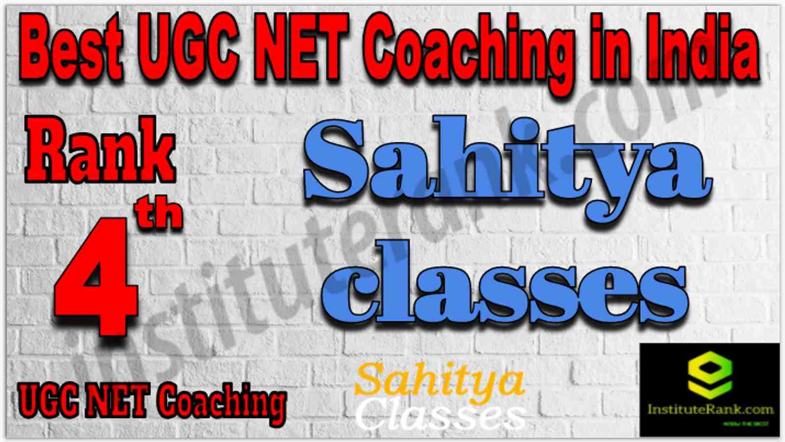 Rank 4 Best UGC NET Coaching in India