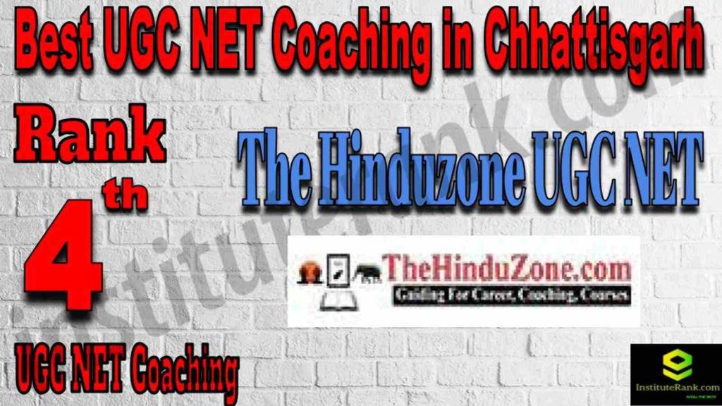 Rank 4 Best UGC NET coaching in Chhattisgarh