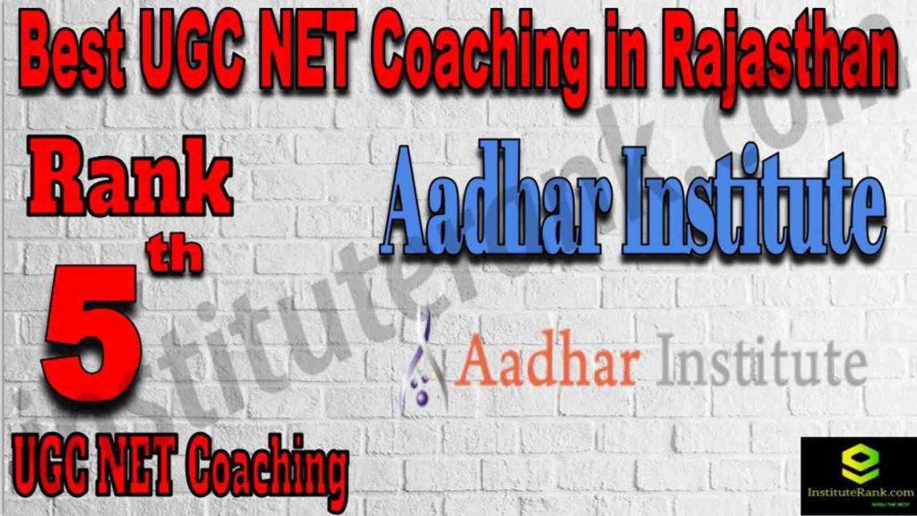 Rank 5 Best UGC NET Coaching In Rajasthan Rank 5 Best UGC NET Coaching In Rajasthan