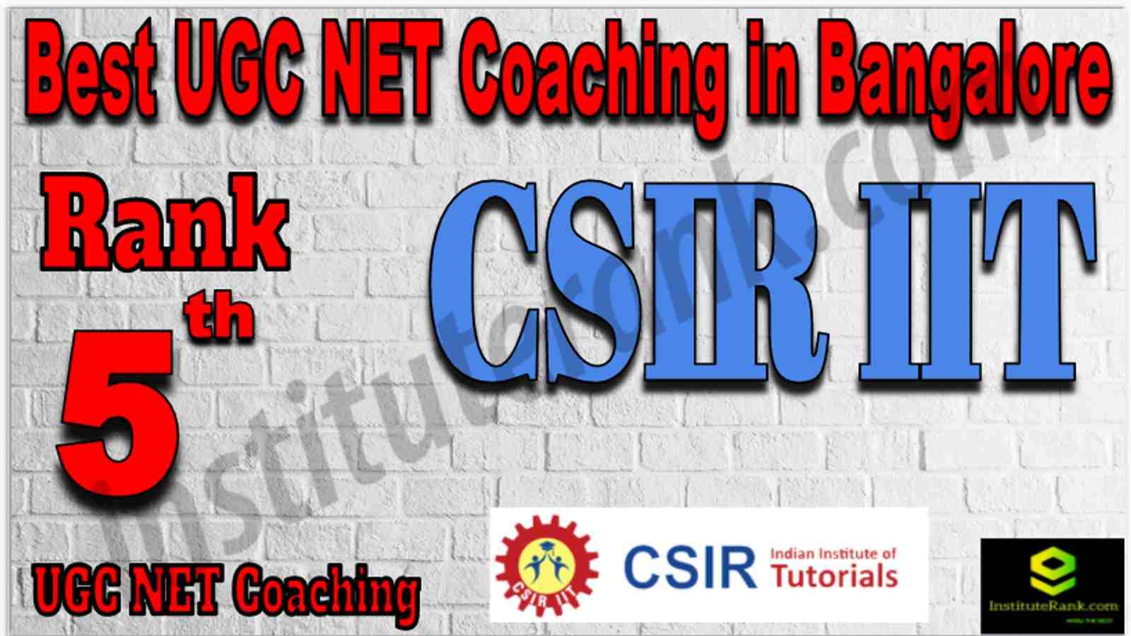 Rank 5 Best UGC NET Coaching in Bangalore