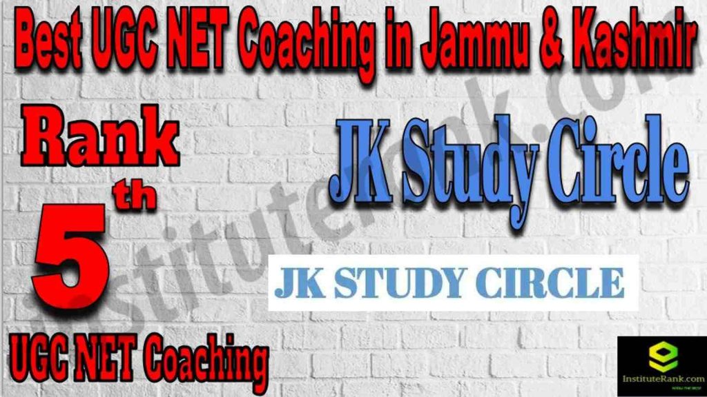 Rank 5 Best UGC NET coaching in Jammu & Kashmir