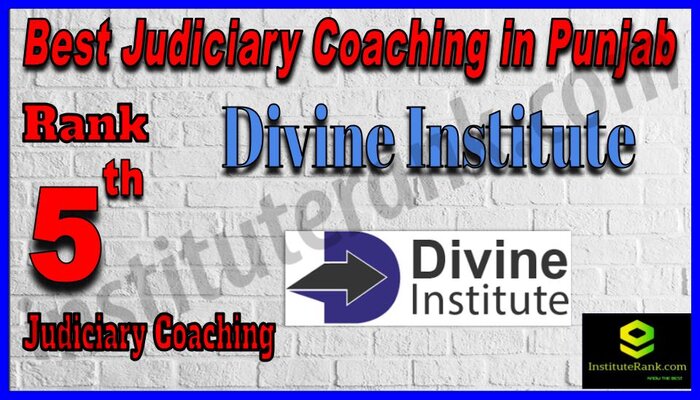 Rank 5.Divine Institute for Judicial ServicesTop Best Judiciary Services Coaching in Punjab