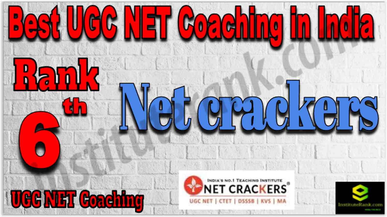 Rank 6 Best UGC NET Coaching in India