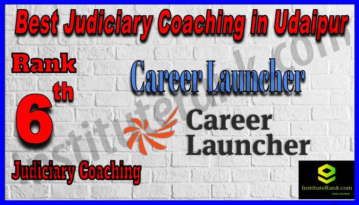 Rank 6. Career Launcher Best Judiciary Services Coaching in Udaipur
