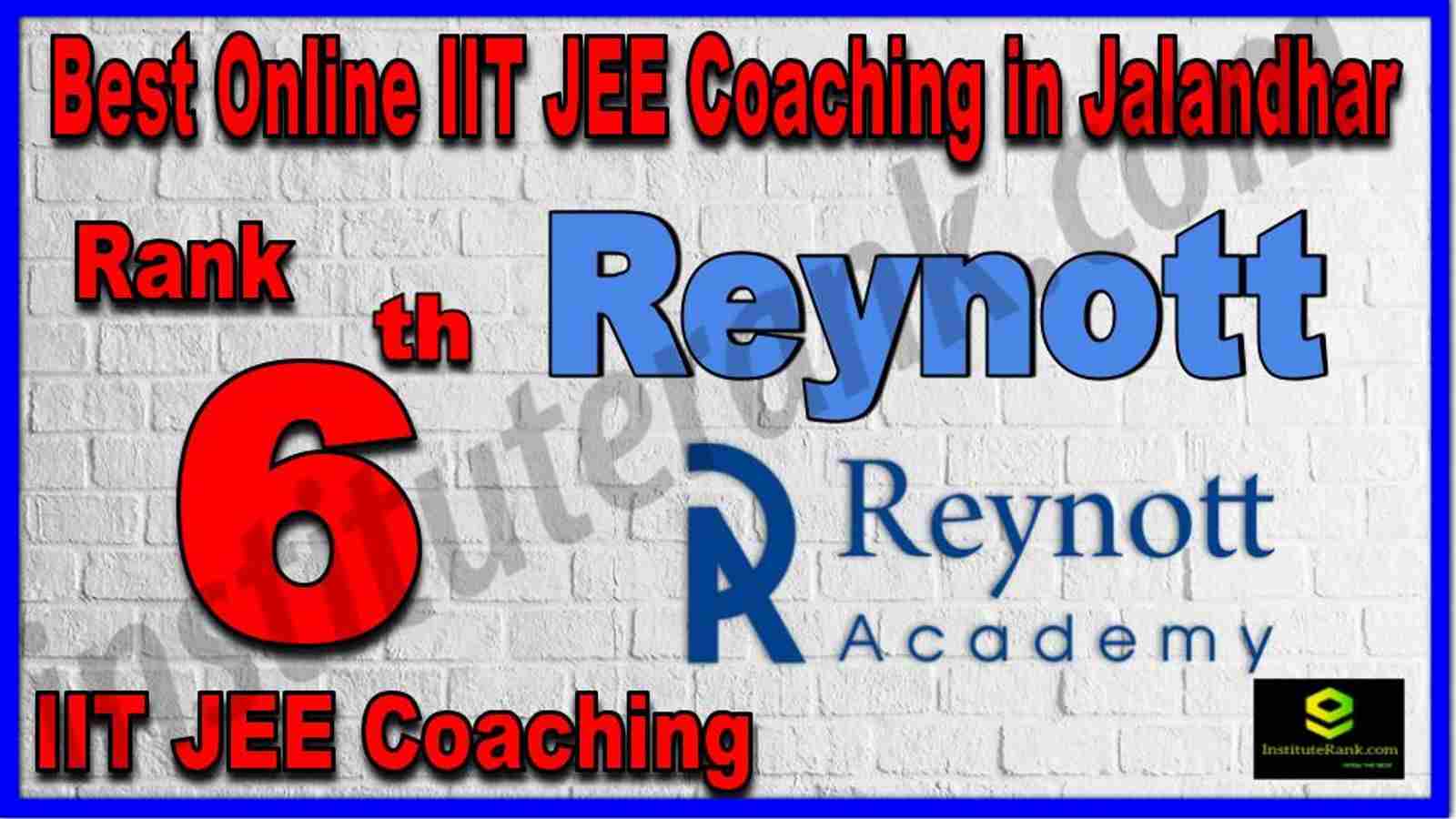 Rank 6th Best Online IIT JEE Coaching in Jalandhar Rank 6th Best Online IIT JEE Coaching in Jalandhar