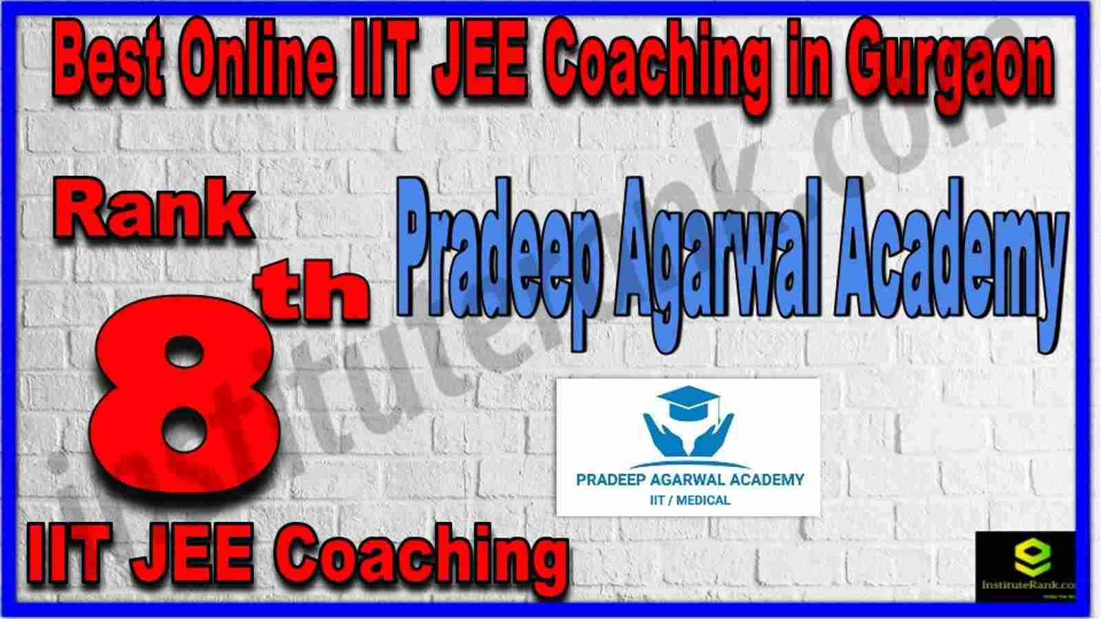 Rank 8th Best Online IIT JEE Coaching in Gurgaon
