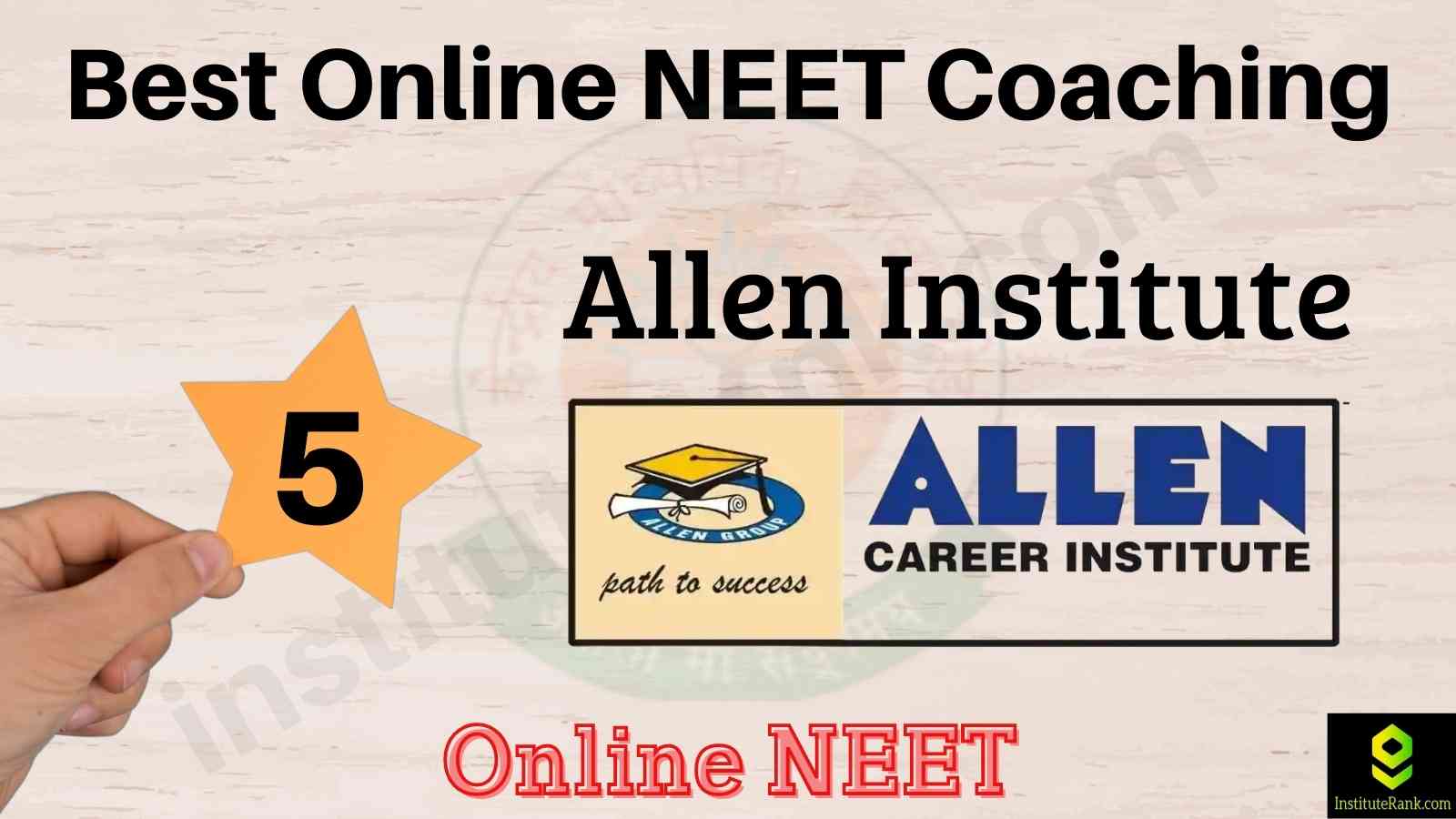 Rank 5 Best Online NEET Coaching