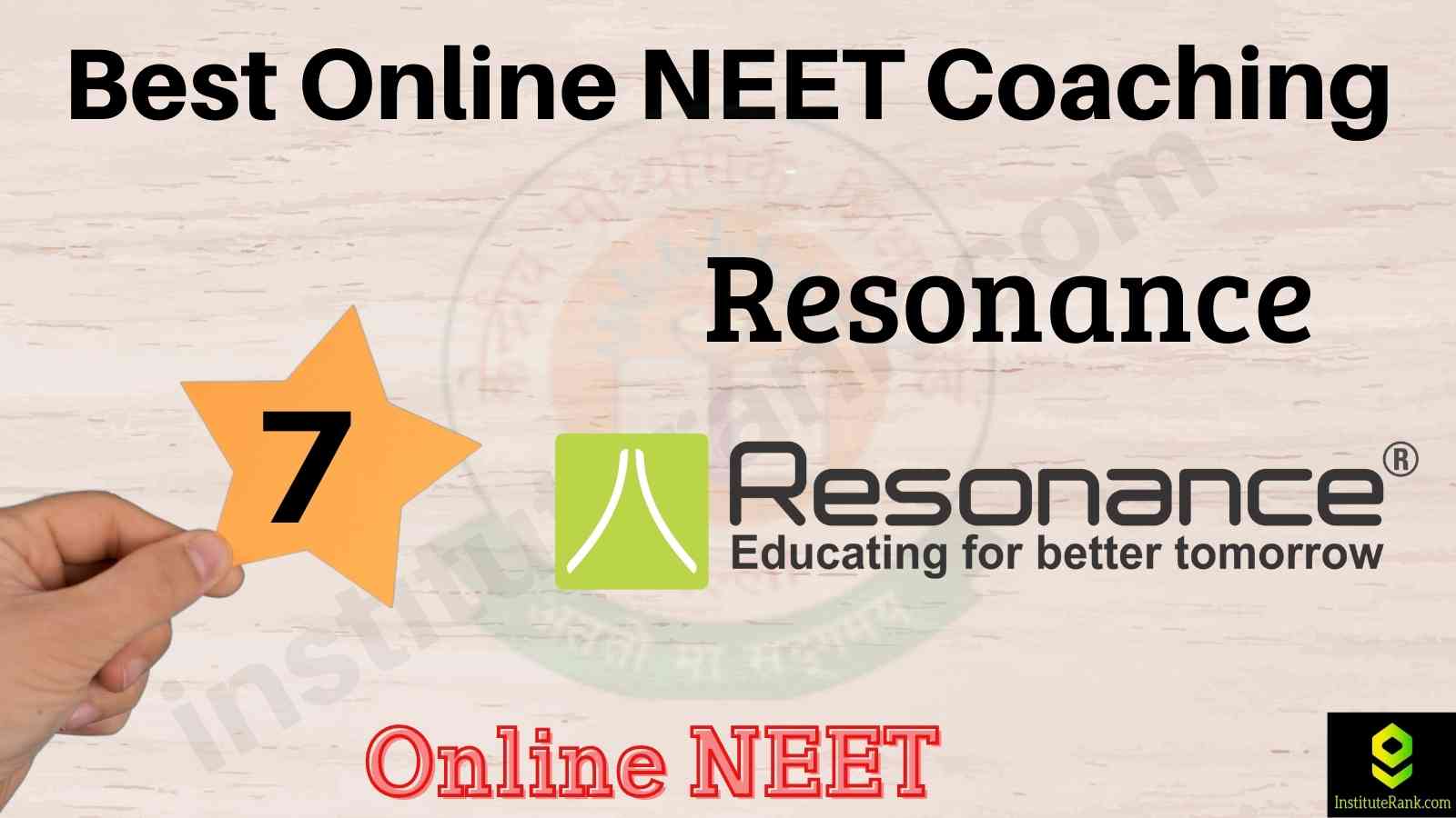 Rank 7 Best Online NEET Coaching