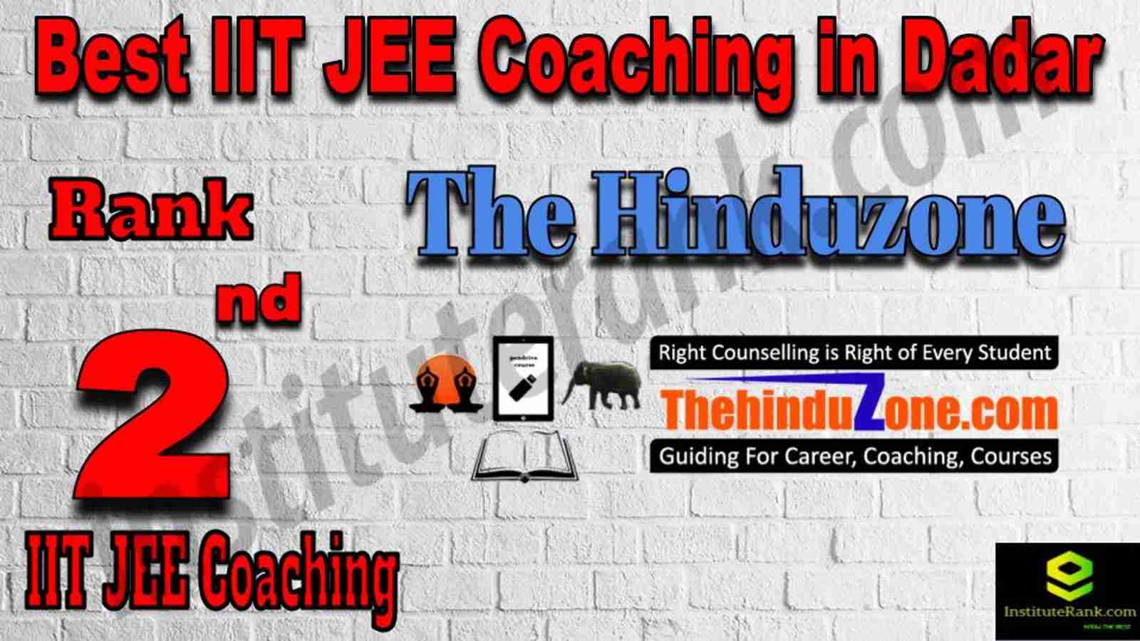 2nd Best IIT JEE Coaching in Dadar