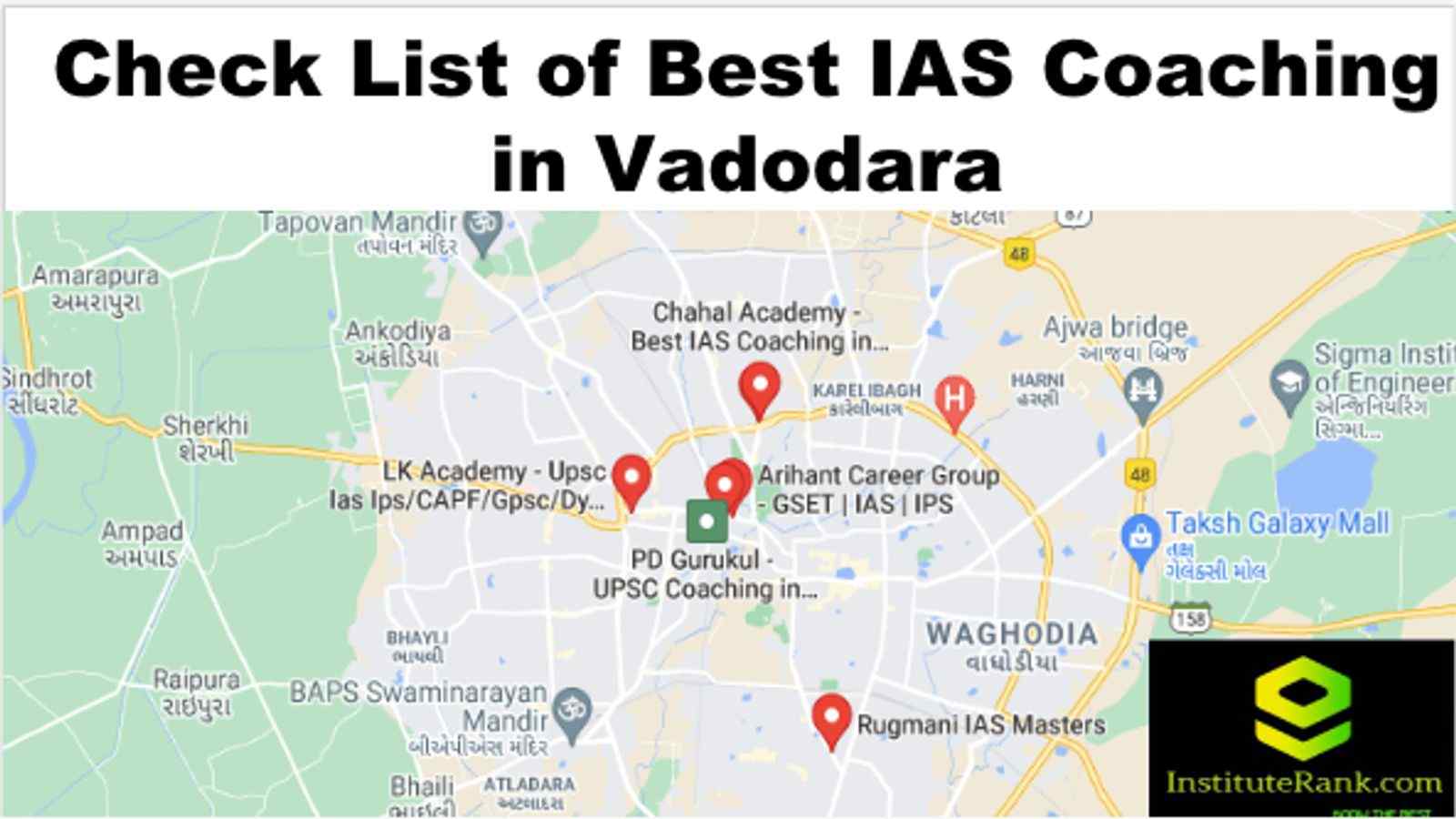 List of Best IAS Coaching in Vadodara