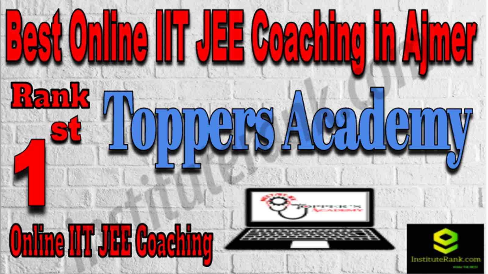 Rank 1 Best Online IIT JEE Coaching in Ajmer