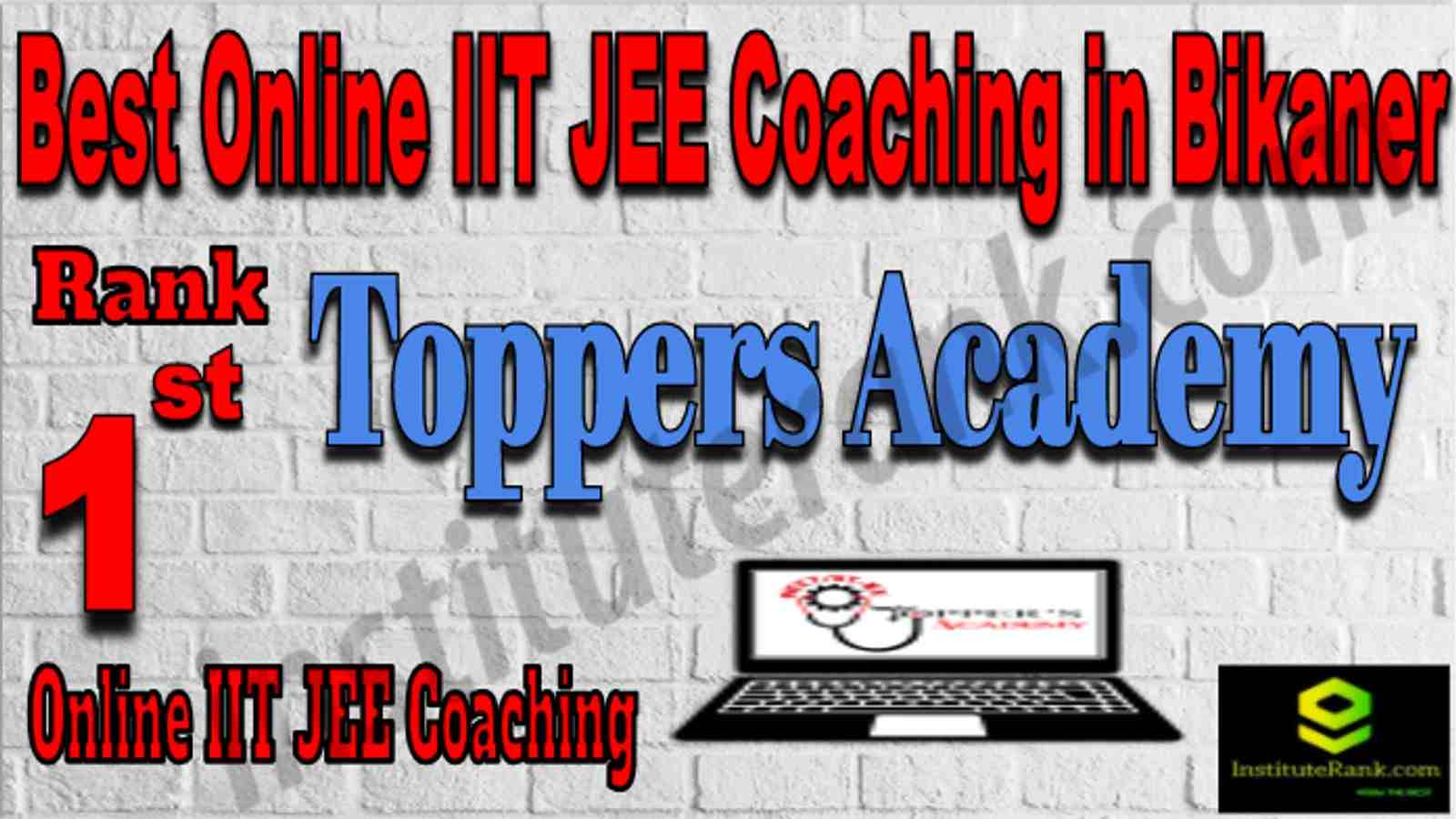 Rank 1 Best Online IIT JEE Coaching in Bikaner