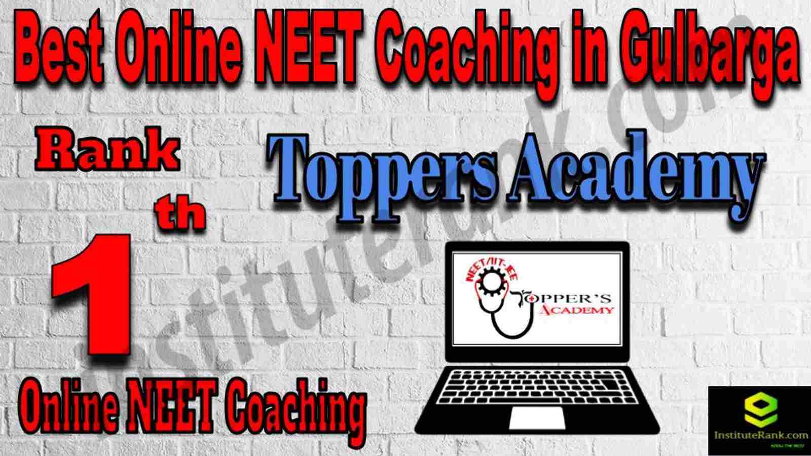 Rank 1 Best Online NEET Coaching in Gulbarga