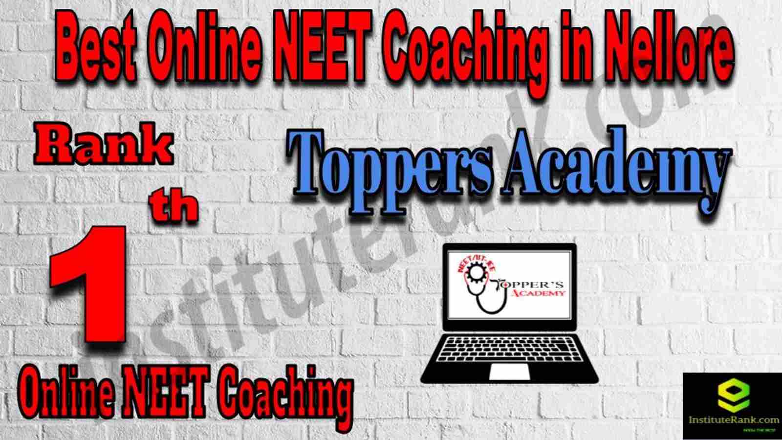 Rank 1 Best Online NEET Coaching in Nellore