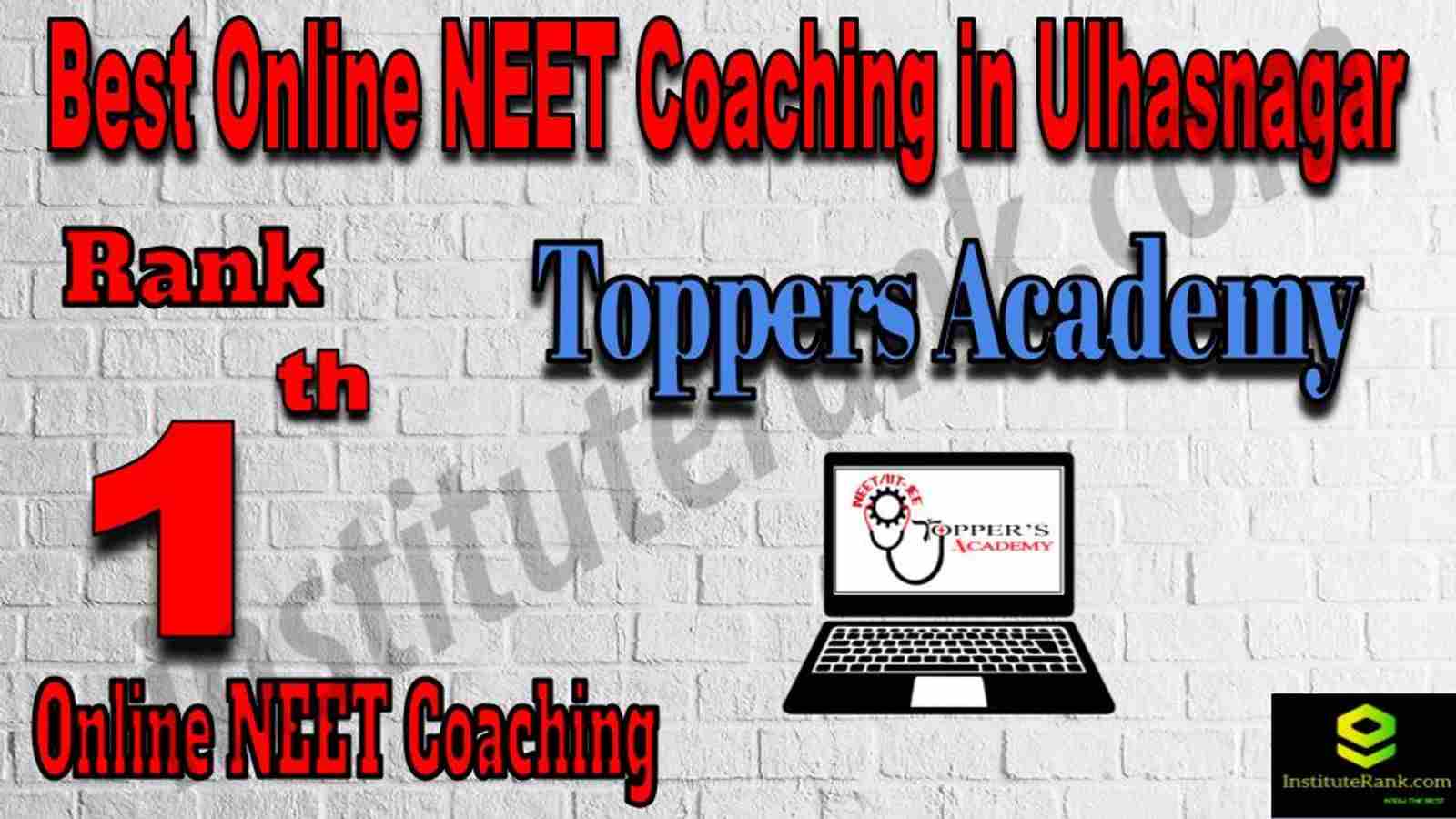 Rank 1 Best Online NEET Coaching in Ulhasnagar Rank 1 Best Online NEET Coaching in Ulhasnagar