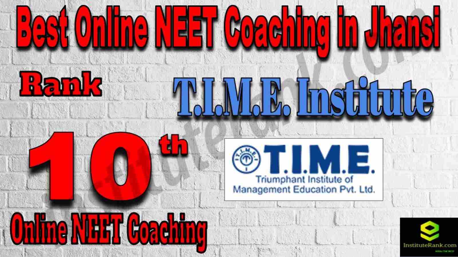 Rank 10 Best Online NEET Coaching in Jhansi