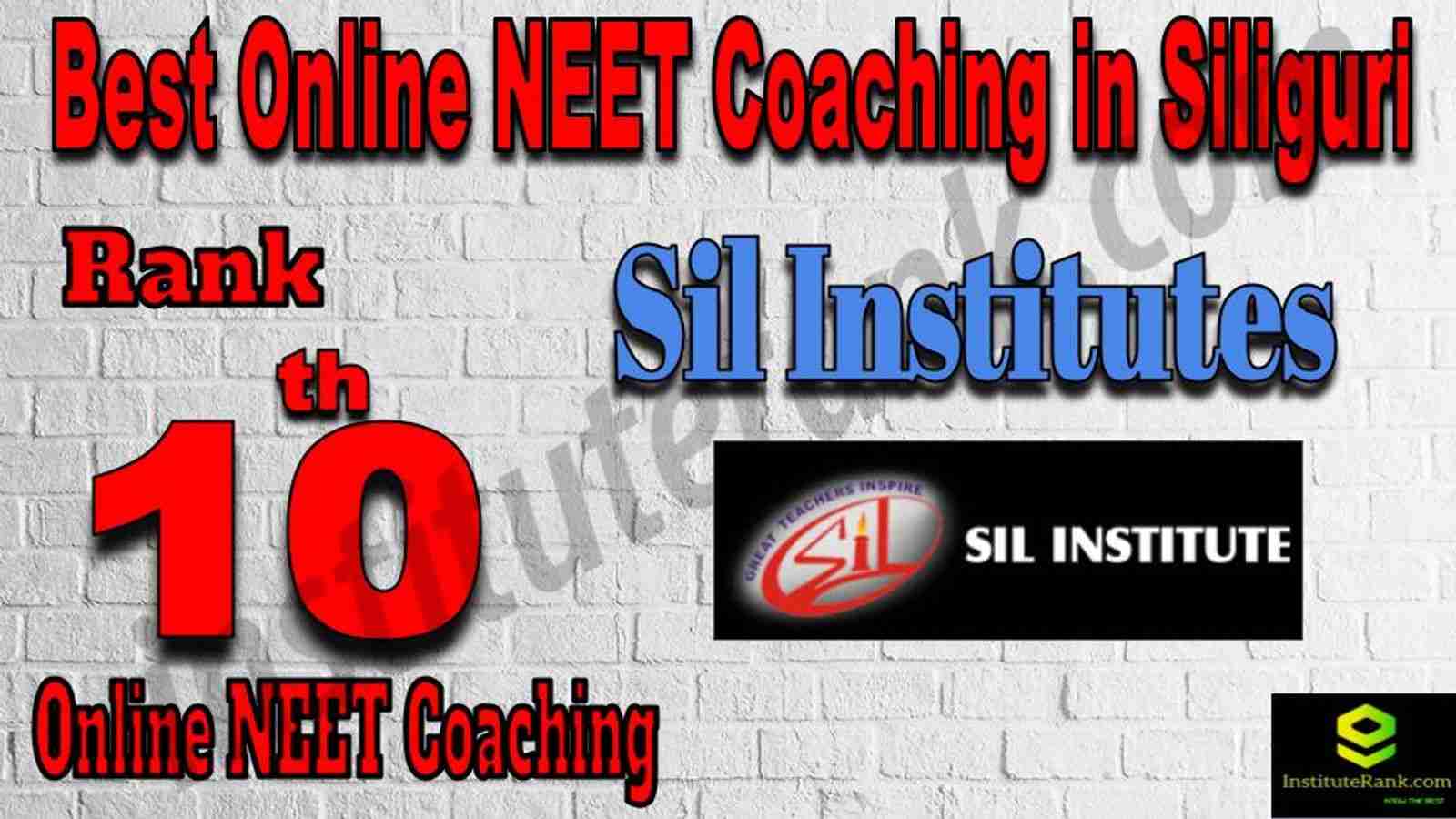Rank 10 Best Online NEET Coaching in Siliguri