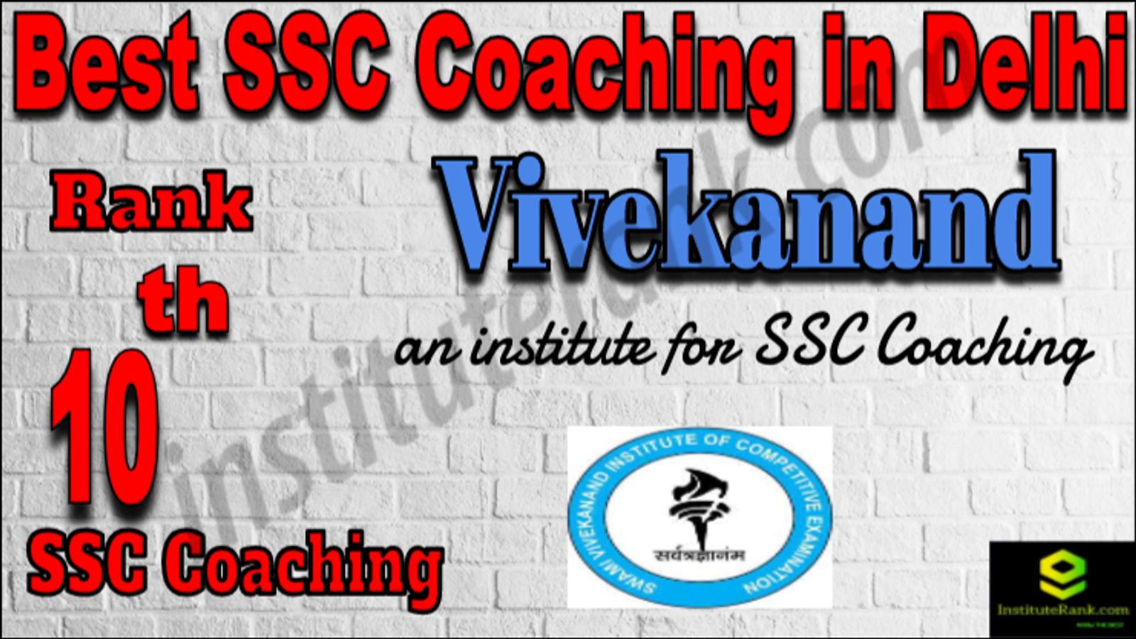 Rank 10 Best SSC Coaching in Delhi