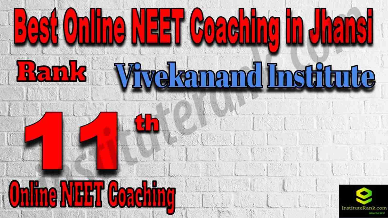 Rank 11 Best Online NEET Coaching in Jhansi