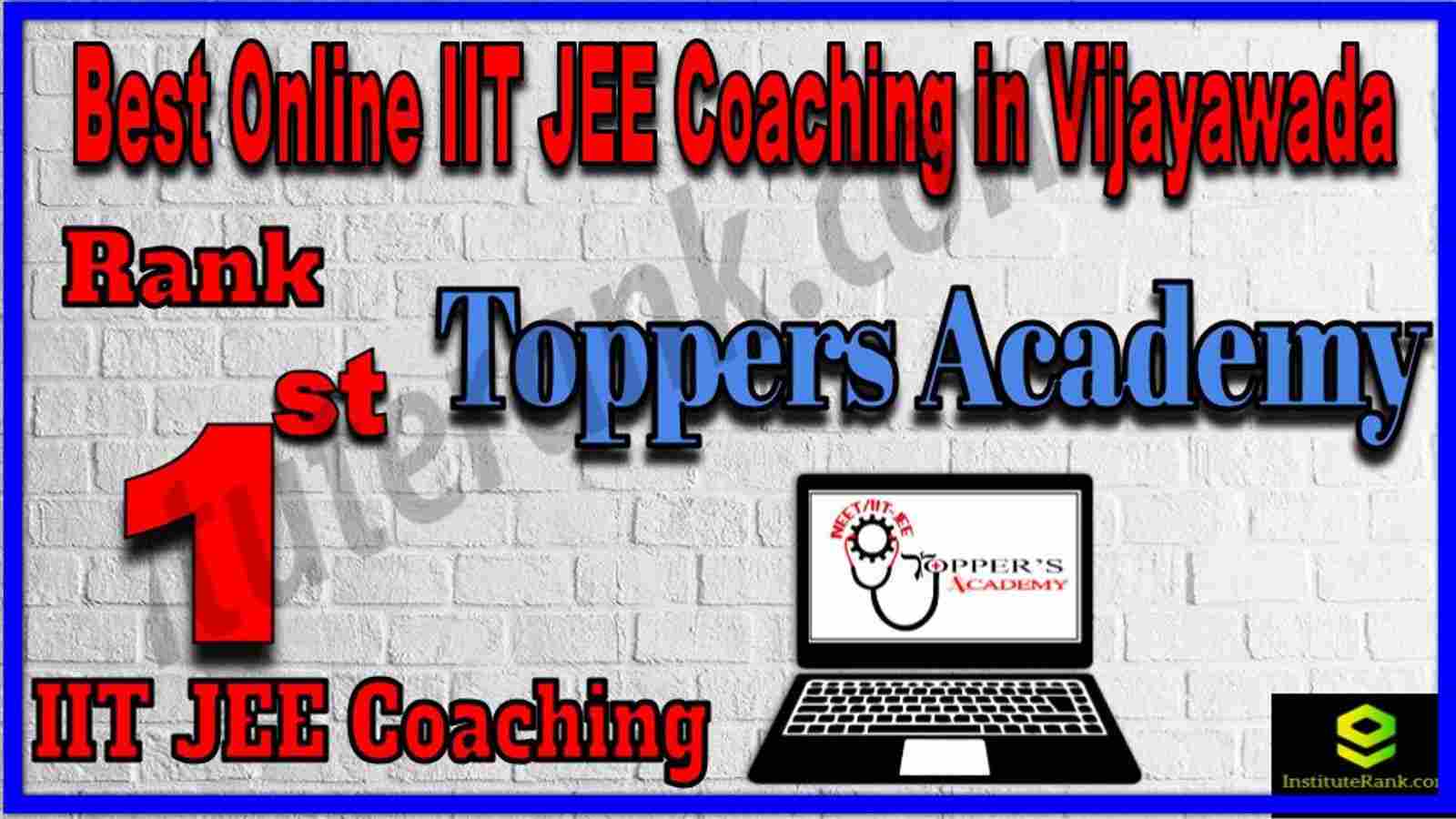 Rank 1st Best Online IIT JEE Coaching Vijayawada
