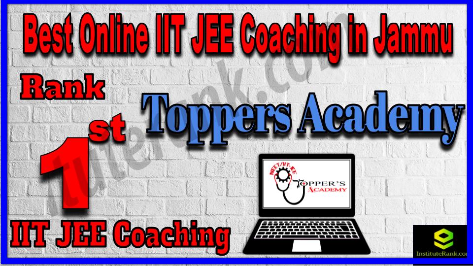 Rank 1st Best Online IIT-JEE Coaching in Jammu