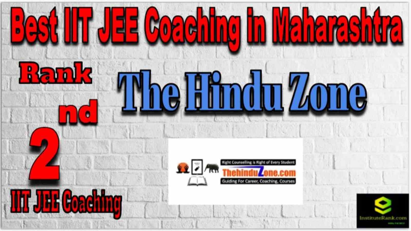 Rank 2 Best IIT JEE Coaching in Maharashtra