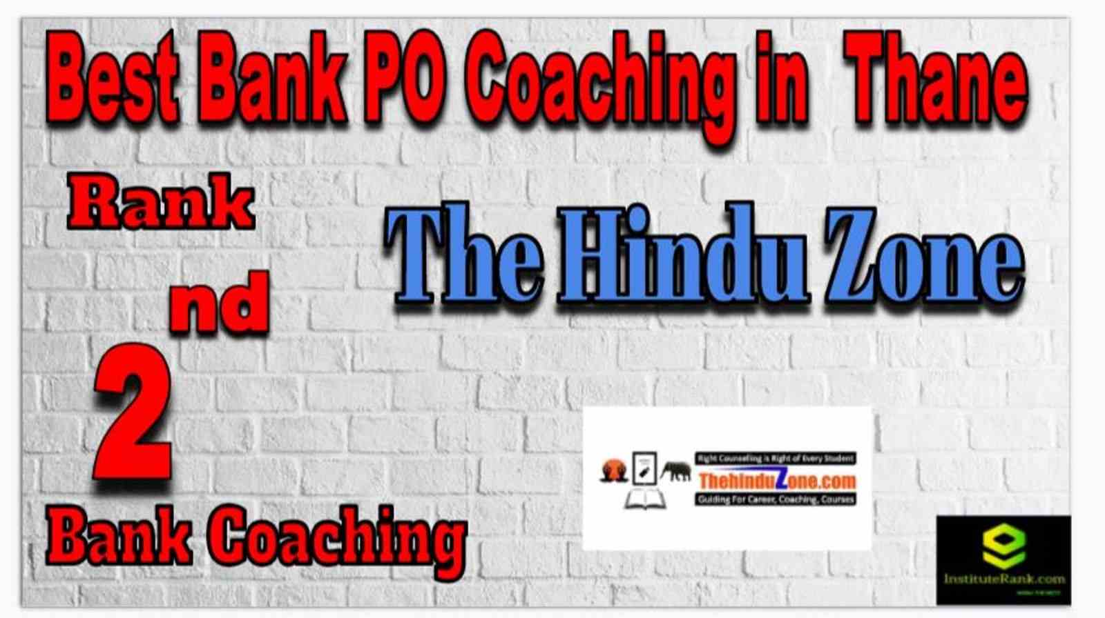 Rank 2 Top Bank PO Coaching in Thane