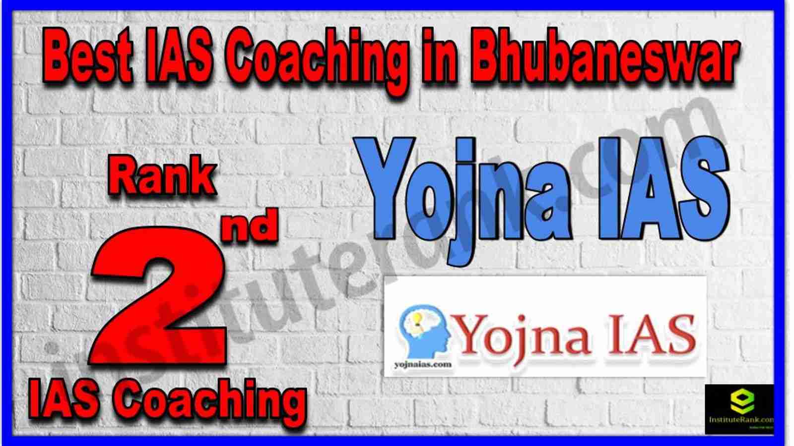 Rank 2nd Best IAS Coaching in Bhubaneswar
