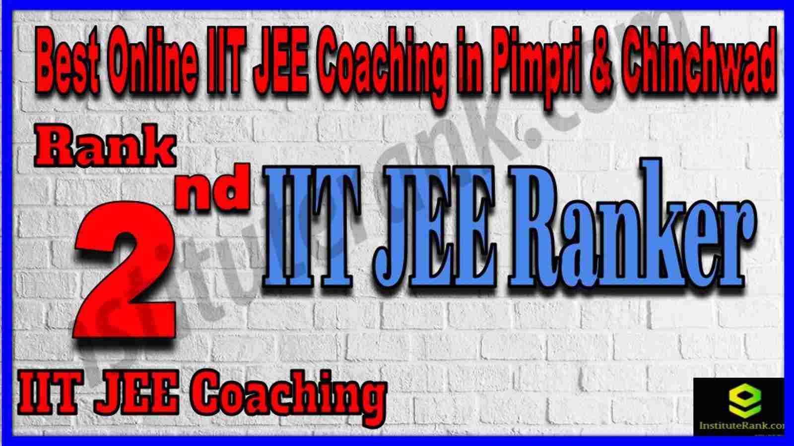 Rank 2nd Best Online IIT-JEE Coaching in Pimpri & Chinchwad
