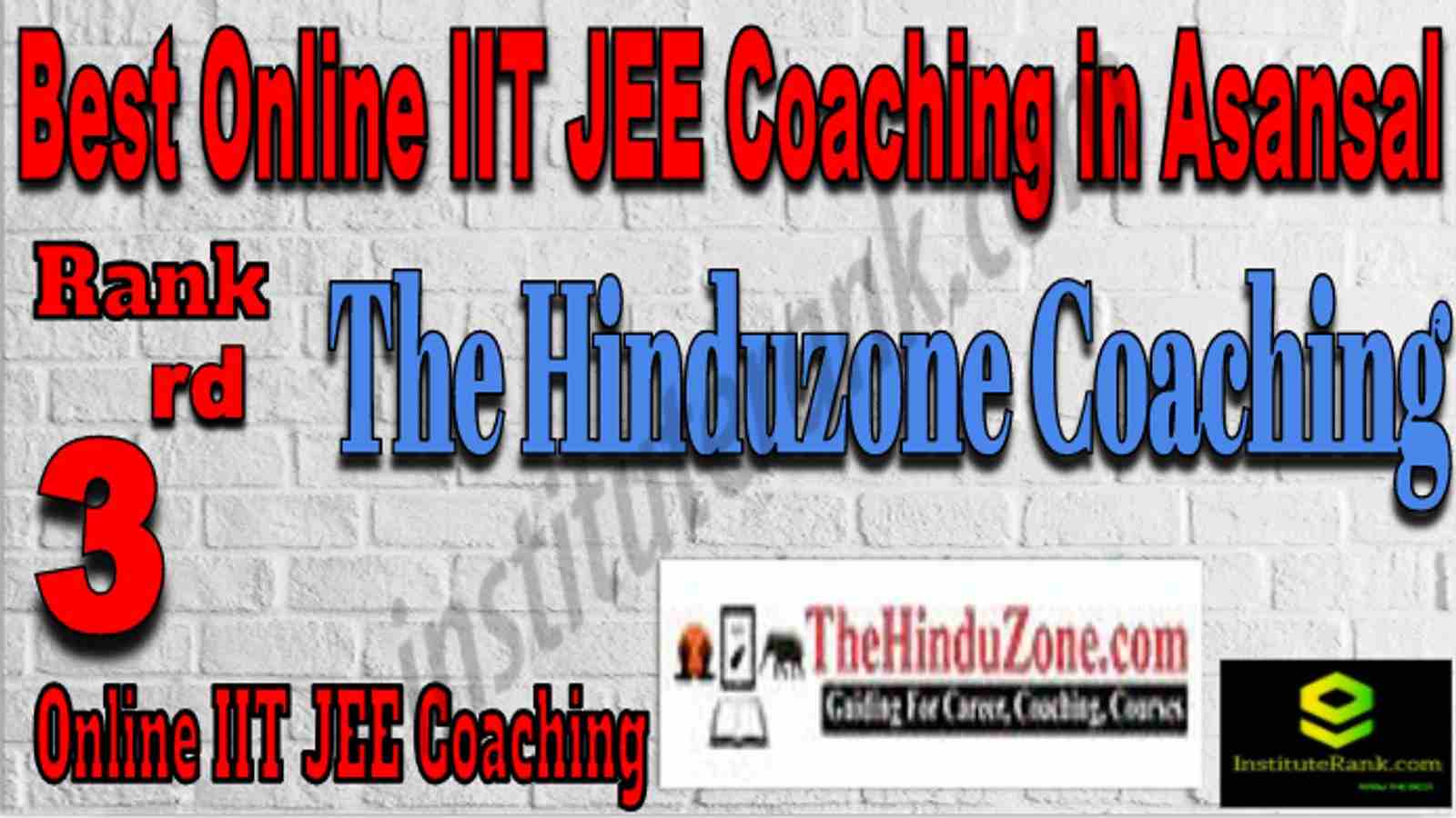 Rank 3 Best Online IIT JEE Coaching in Asansol