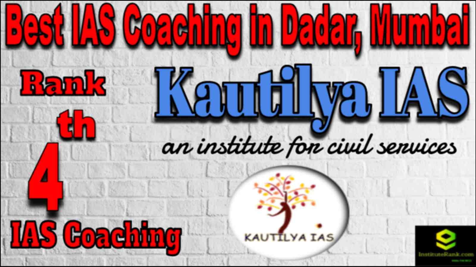 Rank 4 Best IAS coaching in Dadar