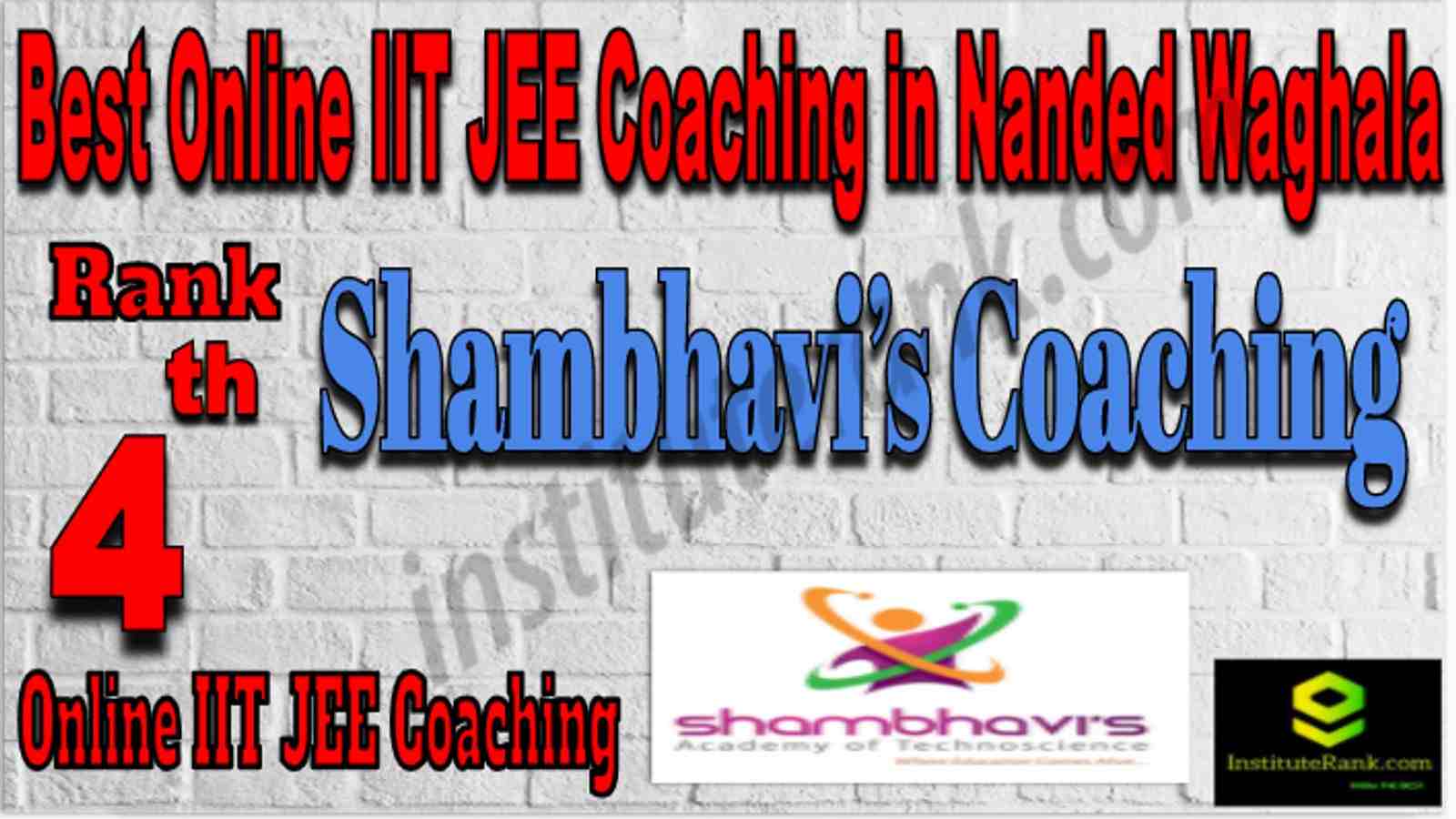 Rank 4 Best Online IIT JEE Coaching in Nanded Waghala
